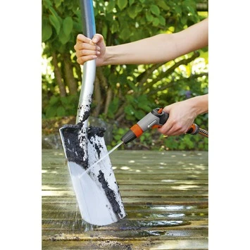 Gardena Classic Spuitpistool Kunststof Grijs Met Oranje 5 Gardena Classic Spuitpistool Kunststof Grijs Met Oranje - Afbeelding 3