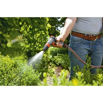 Gardena Classic Spuitpistool Kunststof Grijs Met Oranje 6 Gardena Classic Spuitpistool Kunststof Grijs Met Oranje - Afbeelding 4