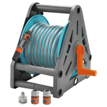 Gardena Slanghouder Incl. 15m Slang En Koppelingen 3 Gardena Slanghouder Incl. 15m Slang En Koppelingen