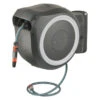 Gardena Wandslangenbox Roll Up 25m Grijs/wit Incl. Tuinspuit -Tuingereedschap 123 1255