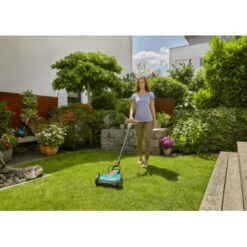 Gardena 18V Grasmaaier HandyMower 22cm Incl. 2,5Ah Accu + Lader -Tuingereedschap 123 214