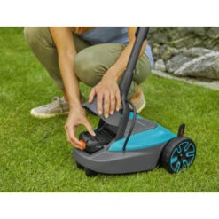 Gardena 18V Grasmaaier HandyMower 22cm Incl. 2,5Ah Accu + Lader -Tuingereedschap 123 215