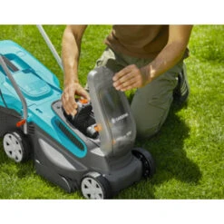 Gardena 2x18V Grasmaaier 32cm Powermax 32/36V (Incl 2 Accu's 2.5Ah + Oplader) -Tuingereedschap 123 253