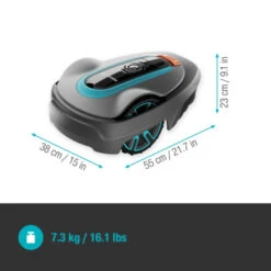 Gardena Robotmaaier Smart Sileno City 600 M² - 17cm -Tuingereedschap 123 316