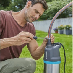Gardena Dompel-drukopvoerpomp 6000/5 Inox Auto -Tuingereedschap 123 854