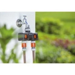 Gardena Waterverdeler 2-weg Kunststof 24x18x6,8 Cm -Tuingereedschap 123 897