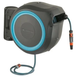 Gardena Wandslangenbox Roll Up 35 Meter Incl Tuinspuit -Tuingereedschap 123 988