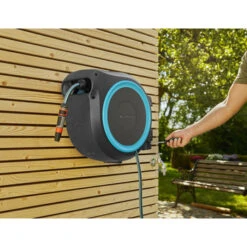 Gardena Wandslangenbox Roll Up 35 Meter Incl Tuinspuit -Tuingereedschap 123 992